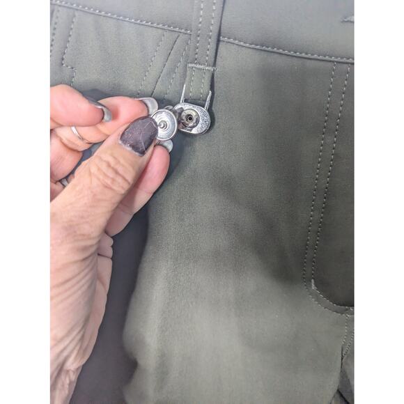 Daily Sports Irene Golf Thermo Pro Stretch Pants Army Green Size 10 32" - Picture 7 of 9